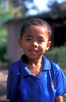 Lombok boy from Suradadi portrait