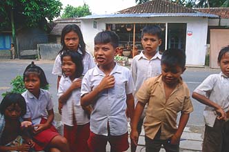 Mataram Lombok kids from Penujak viillage 1