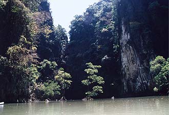 Phang-Nga Bay: Sea Canoeing, inland lagoon 2