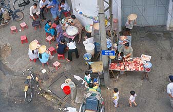 Saigon Street butcher