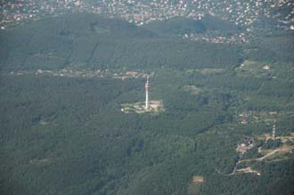 BUD Budapest - Budapest television tower from aircraft 3008x2000