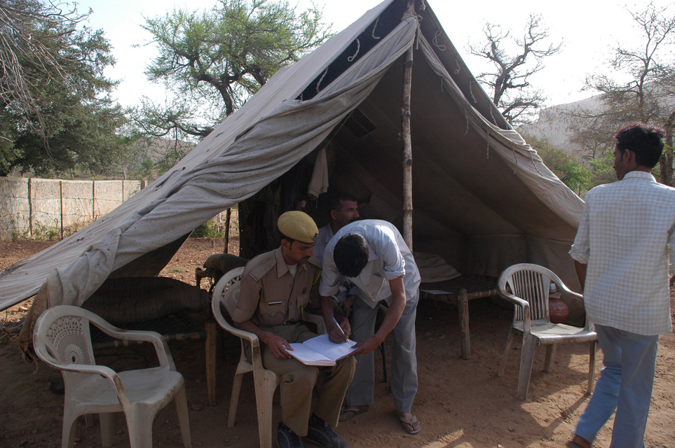 JAI Ranthambore National Park - registration ath the park entrance 3008x2000