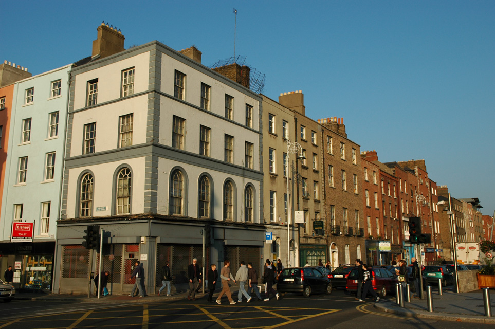 DUB Dublin - Houses on Ormond Quay Lower near Grattan Bridge 3008x2000