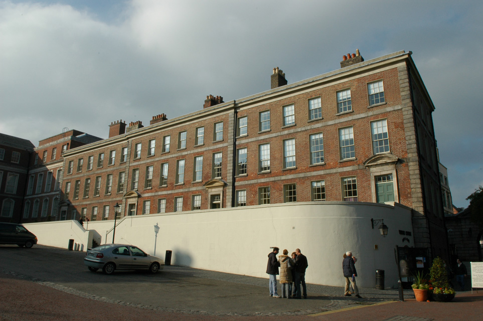 DUB Dublin Castle - The Treasury office block in the Lower Yard 01 3008x2000