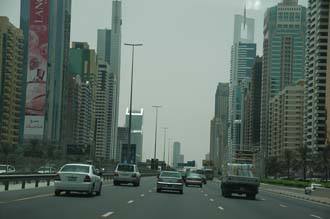 DXB Dubai Jumeirah Beach - Sheikh Zayed Road with skyscrapers 02 3008x2000