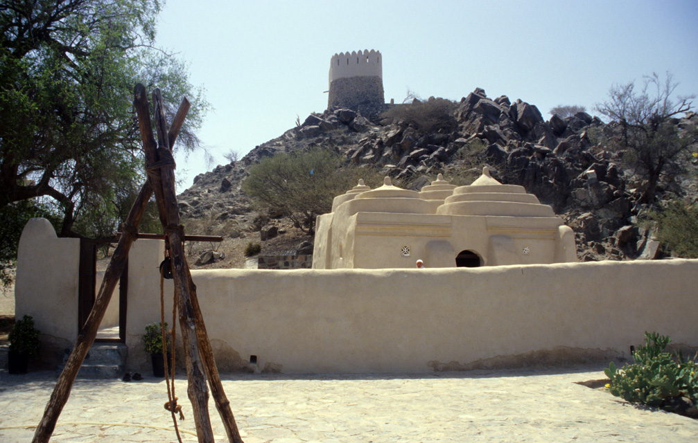 DXB Bidiya - Bidiya mosque with watchtower 01 5340x3400