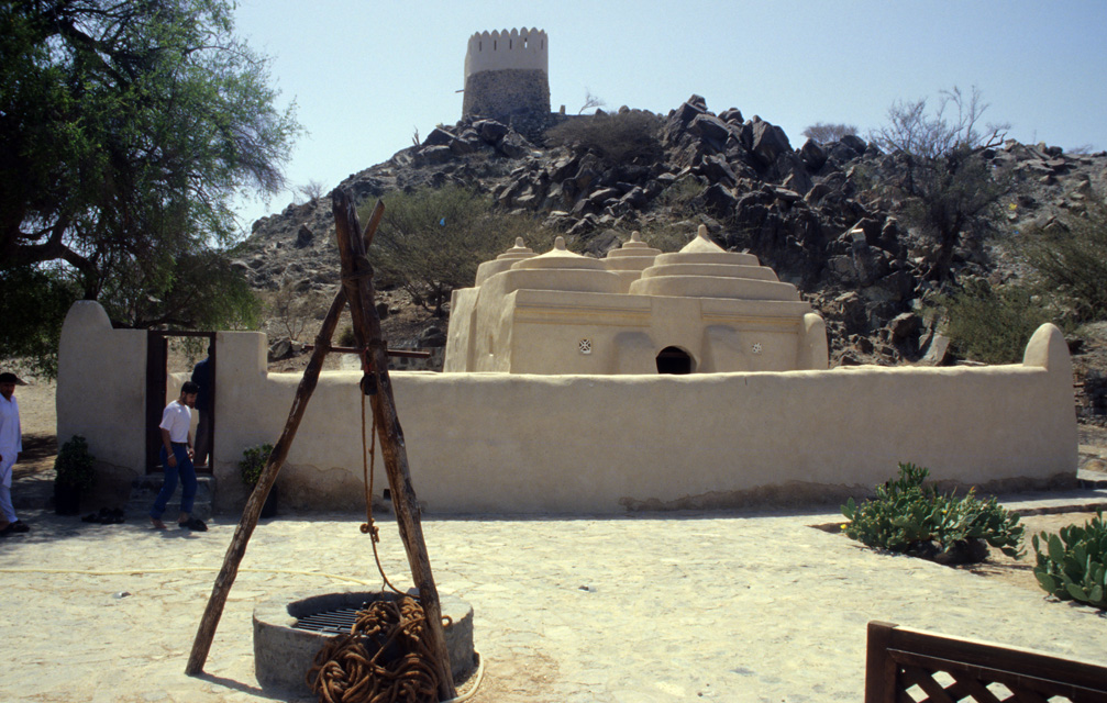 DXB Bidiya - Bidiya mosque with watchtower 03 5340x3400